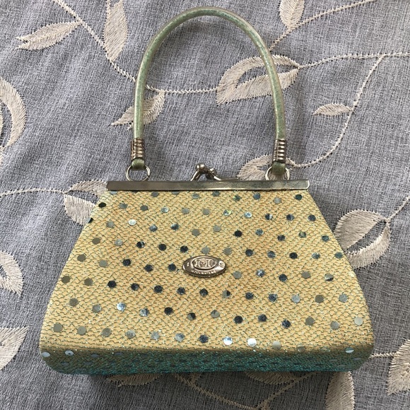 Vintage Sequined Evening Bag - Picture 2 of 11